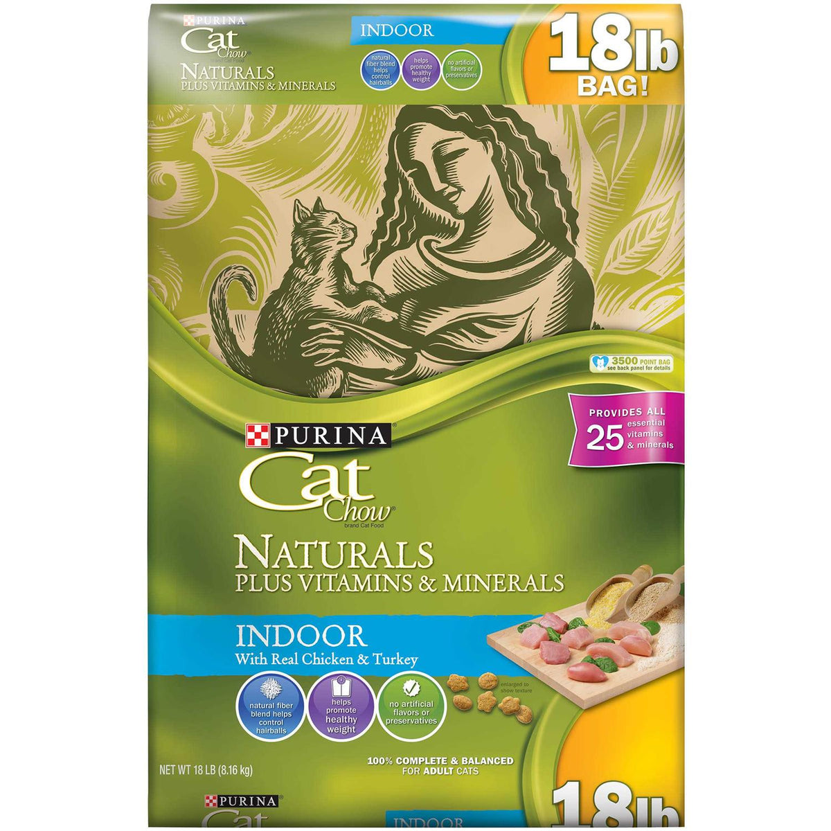 Naturals Indoor Dry Cat Food K6411