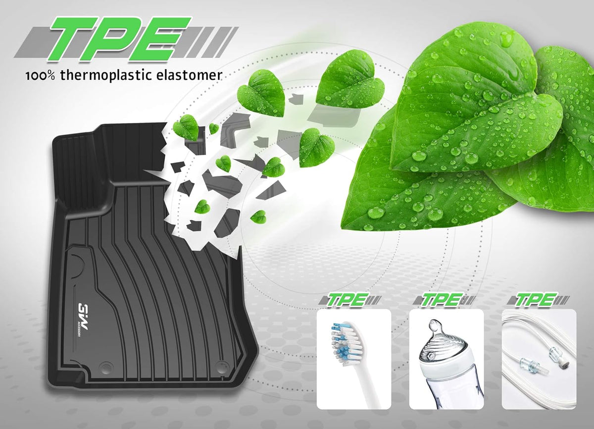 Black All Weather Heavy Duty Trunk Mat for Benz GLC Z273