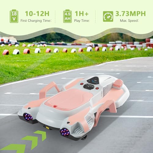 Electric Wiggle Car with Safety Handle Q86093