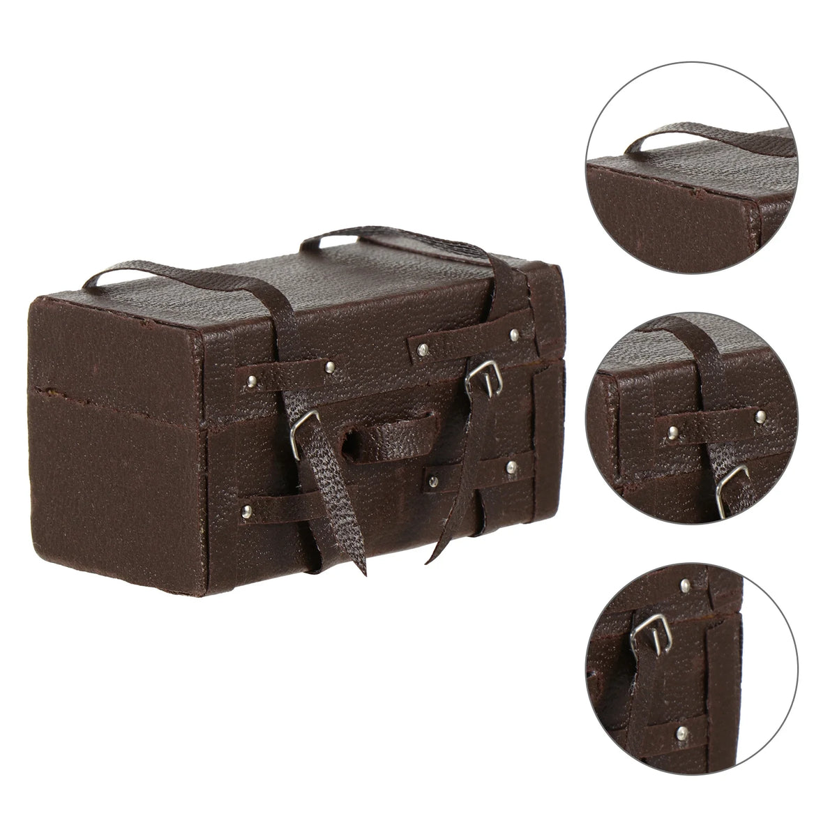 Miniature Wooden Dollhouse Trunk E1311