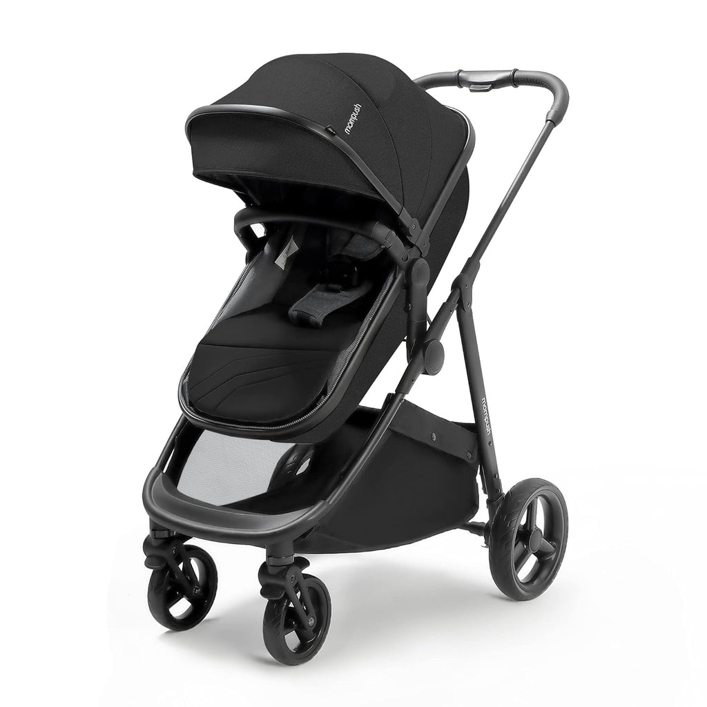 Baby Stroller with Bassinet Mode, Reversible Seat, Foot Cover and Rain Cover Q4562