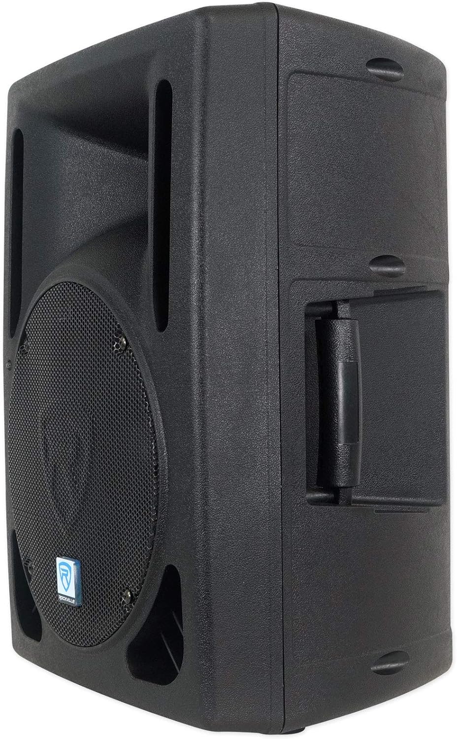 10 Powered DJ Speakers with Stands and Cables J48169