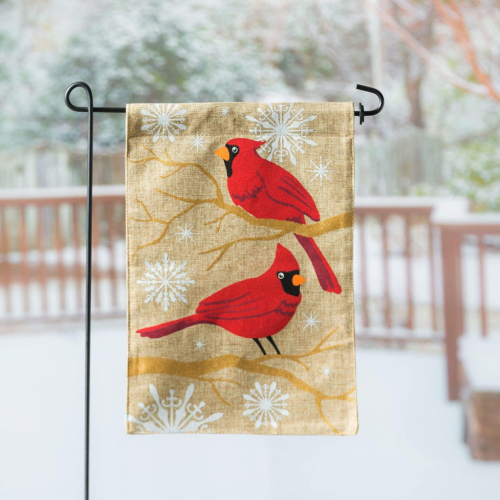 12.5 x 18 inches Burlap Garden Flag E494926