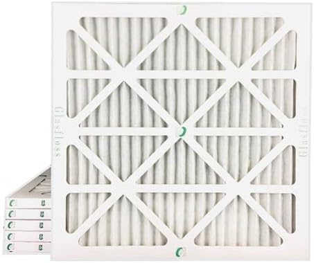 19-7/8 x 21-1/2 x 1 MERV 10 Pleated Air Filters, Box of 6 V2369