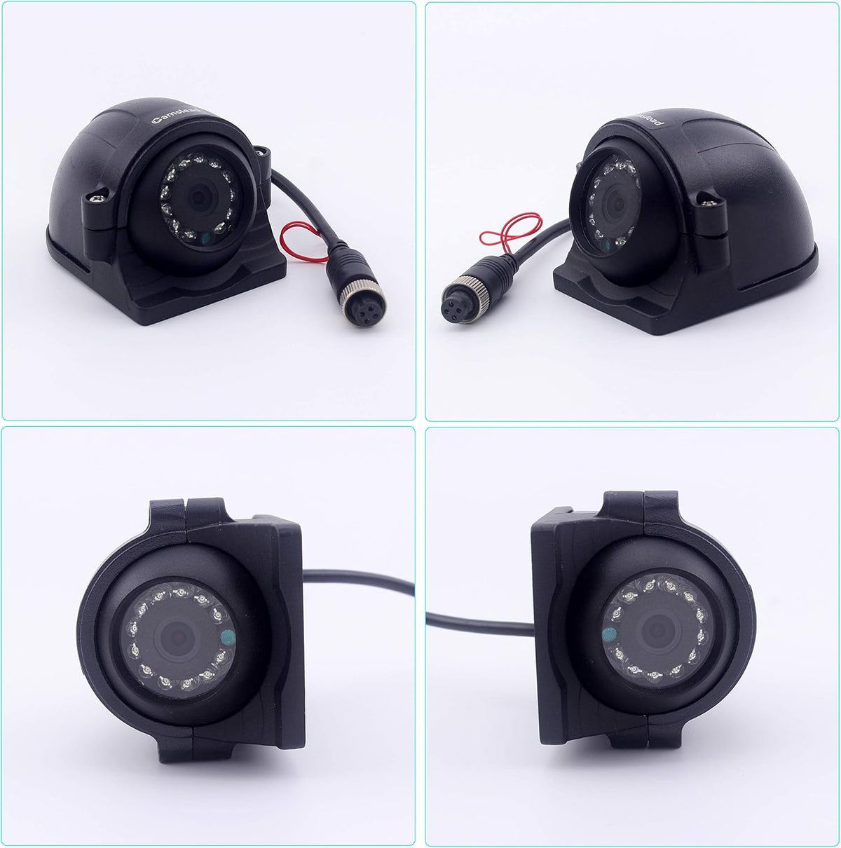 9 inch Monitor Built-in DVR Backup Camera System with Quad Split Screen P91894