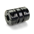 Double Disc Coupling, Aluminum, Clamp Style I273574
