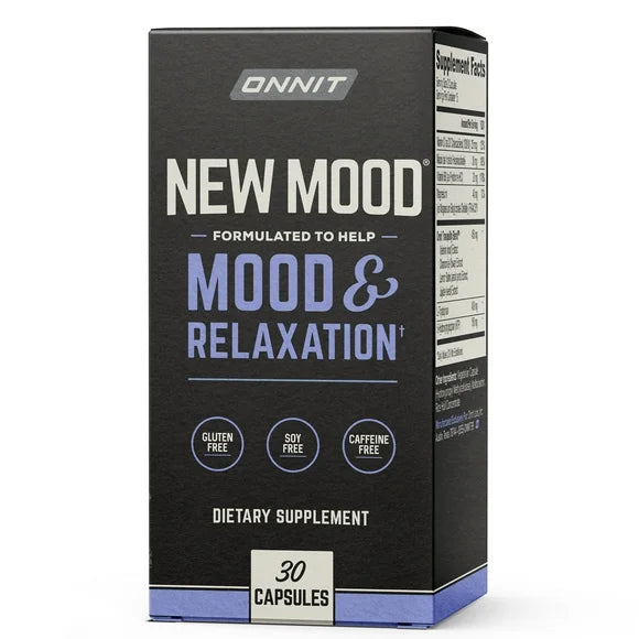 Daily Stress Mood and Relaxation Supplement Capsules 30 Ct N99813