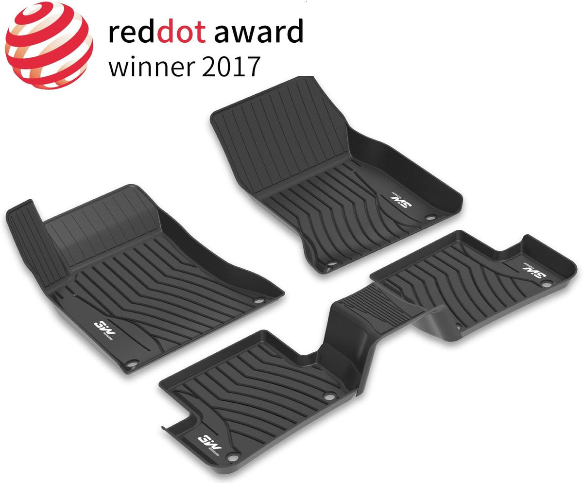 Black All Weather Heavy Duty Trunk Mat for Benz GLC Z273