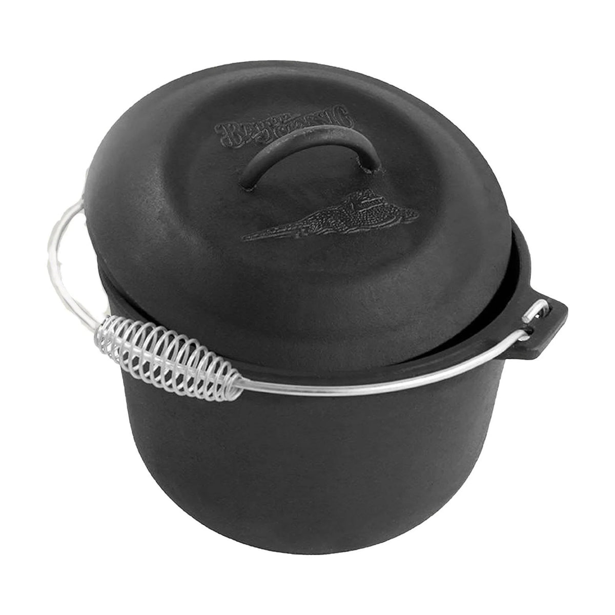 Cast Iron 6 Quart Seasoned Pot with Lid T51206