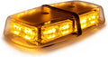 36 LED Amber/Yellow Emergency Strobe Light Bar with Magnetic Base, Pack of 2 M902569