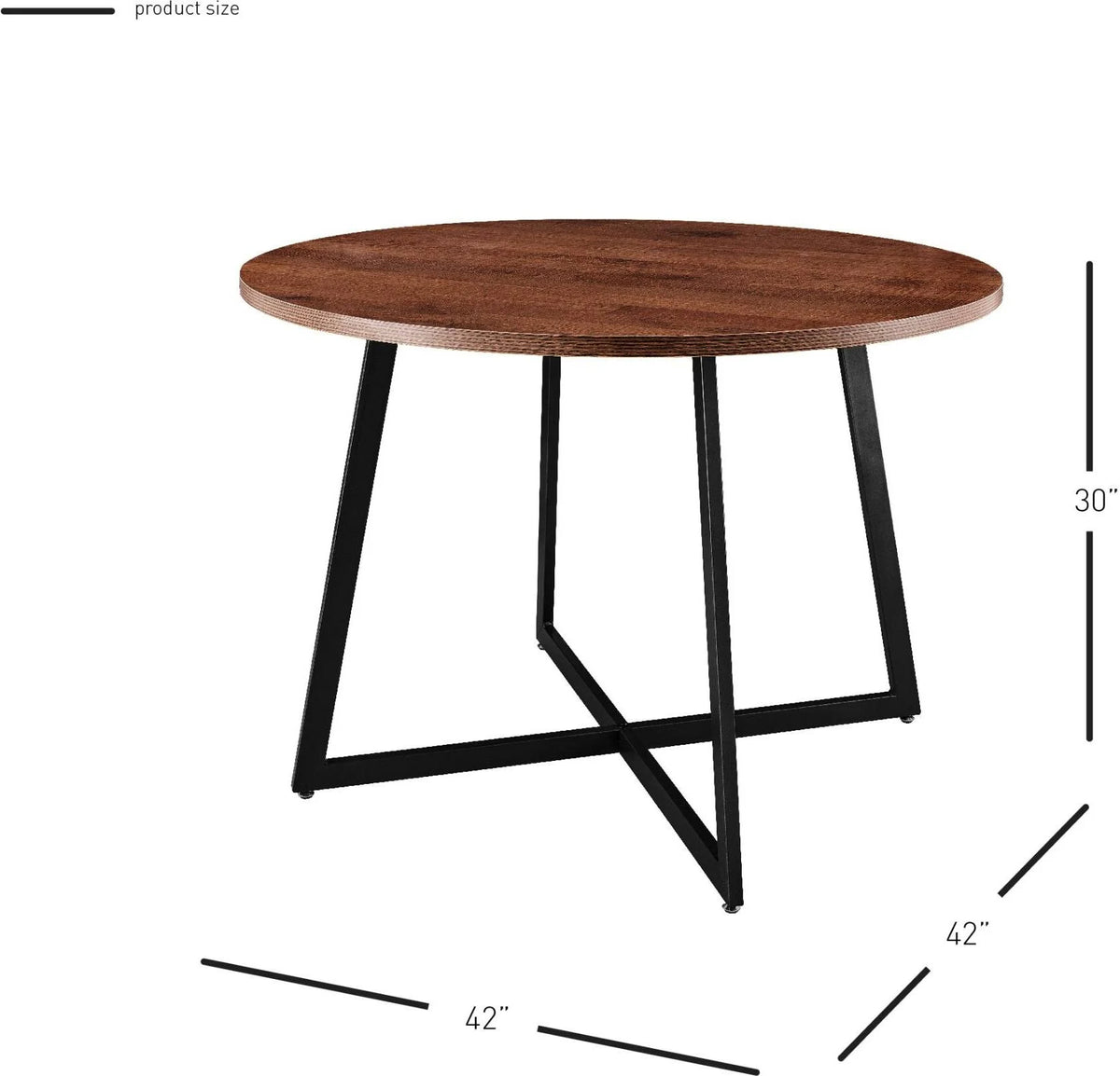 Gliese Brown Round Table T353946