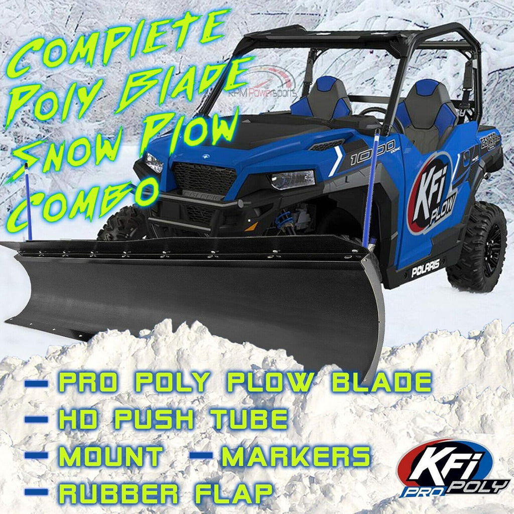 60" Poly Snow Plow & Mount for Polaris Ranger 570 UTV A81065