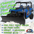 60" Poly Snow Plow & Mount for Polaris Ranger 570 UTV A81065