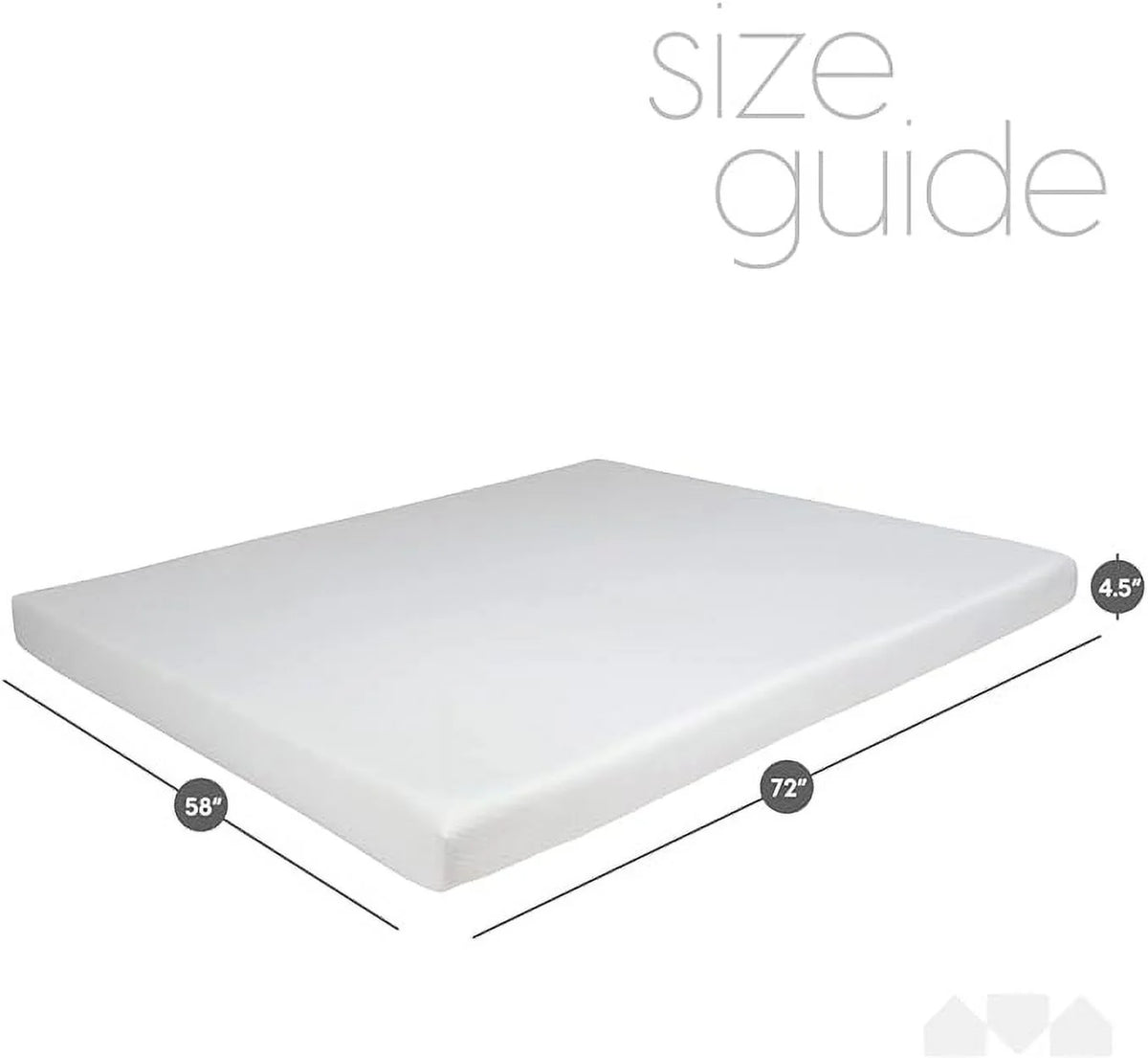 Memory Foam Replacement Mattress for Queen Size Sleeper Sofa Bed N7536
