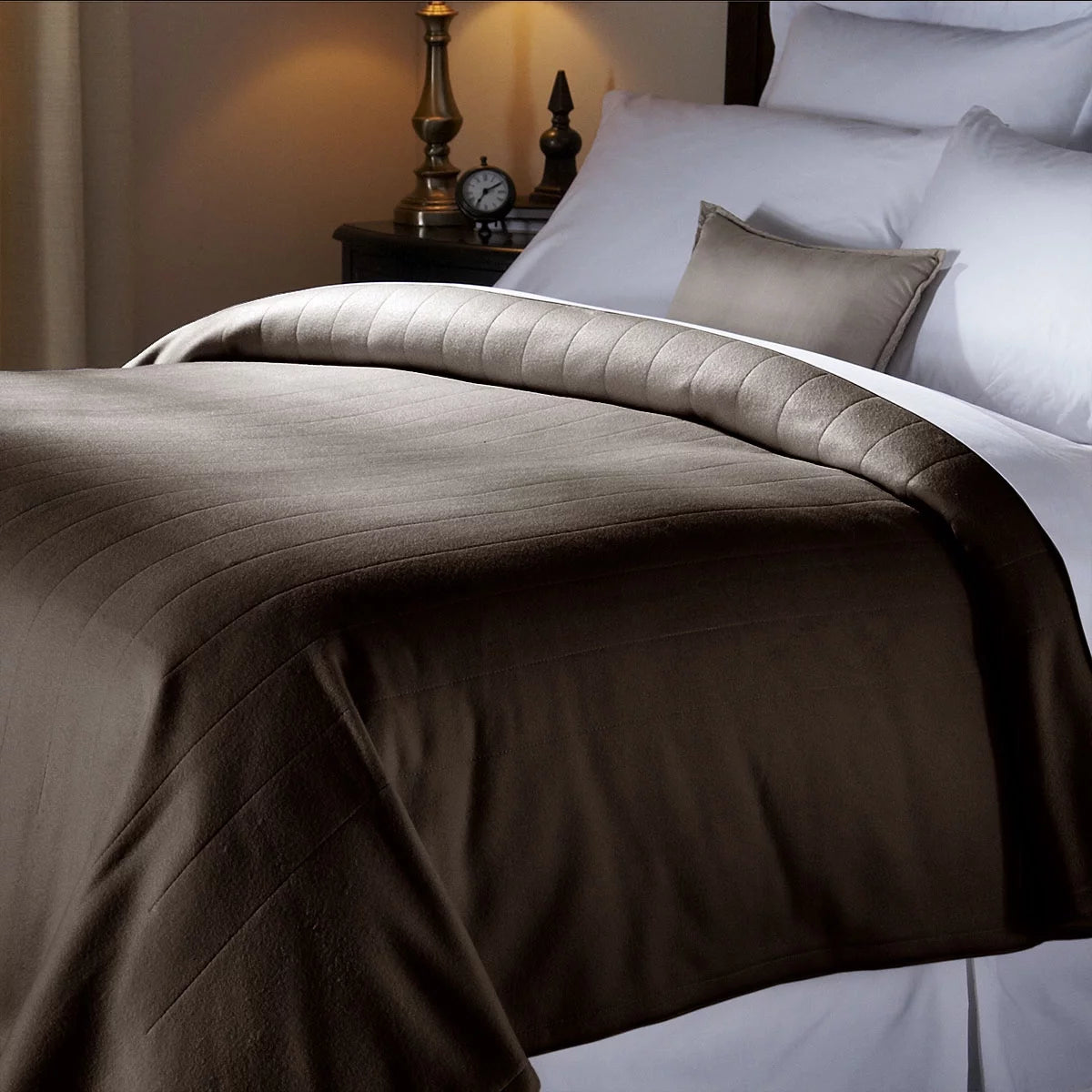 Electric Heated Fleece Blanket Full F546170