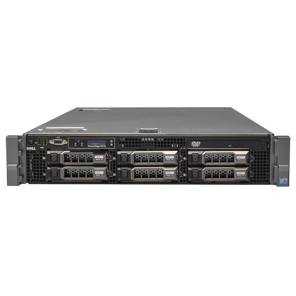 Dell PowerEdge R710 LFF X5670 Six Core 2.93Ghz 144gb 2x 500GB SAS 6i/R N91246