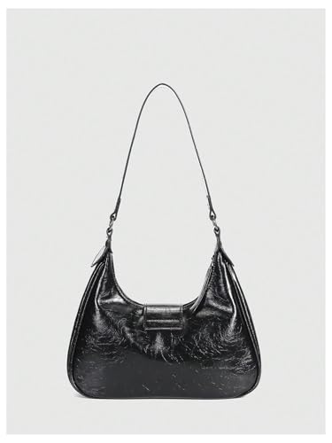 Hobo PU Leather Clutch Shoulder Bag V825739