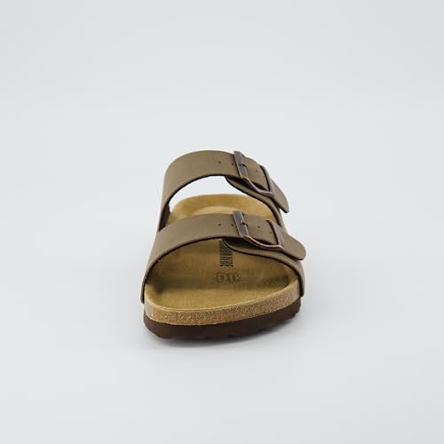 Cork Footbed Sandals with Genuine Suede Footbed L591411