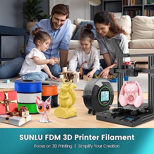 4kg PLA 3D Printer Filament Bundle, 1.75mm, 4 Black H1377