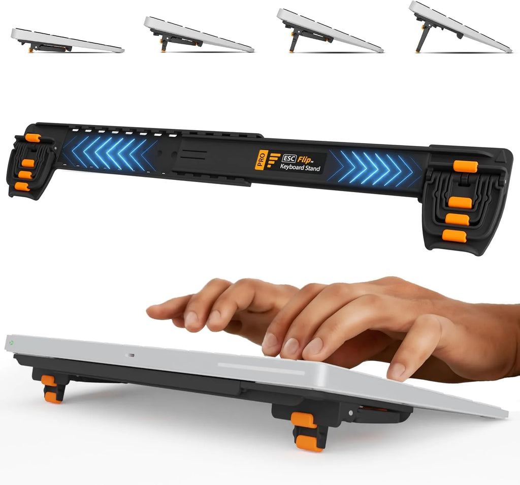 Adjustable Tilting Computer Keyboard Stand with Non-Slip feet L10280