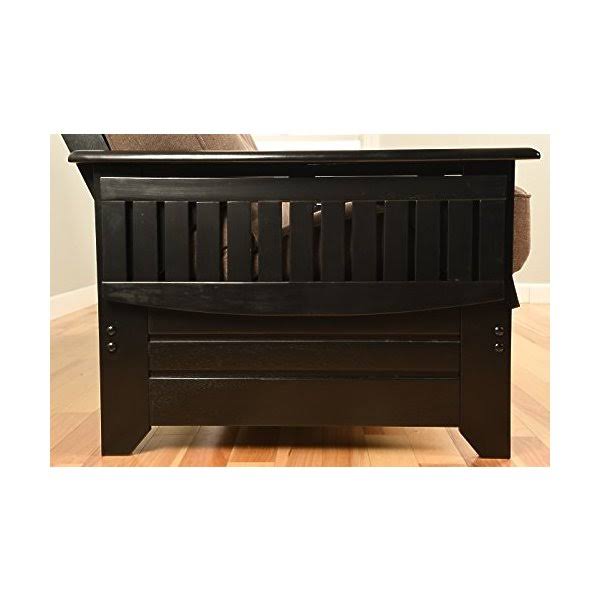 Phoenix Frame Black Finish Marmont Mocha Mattress S905