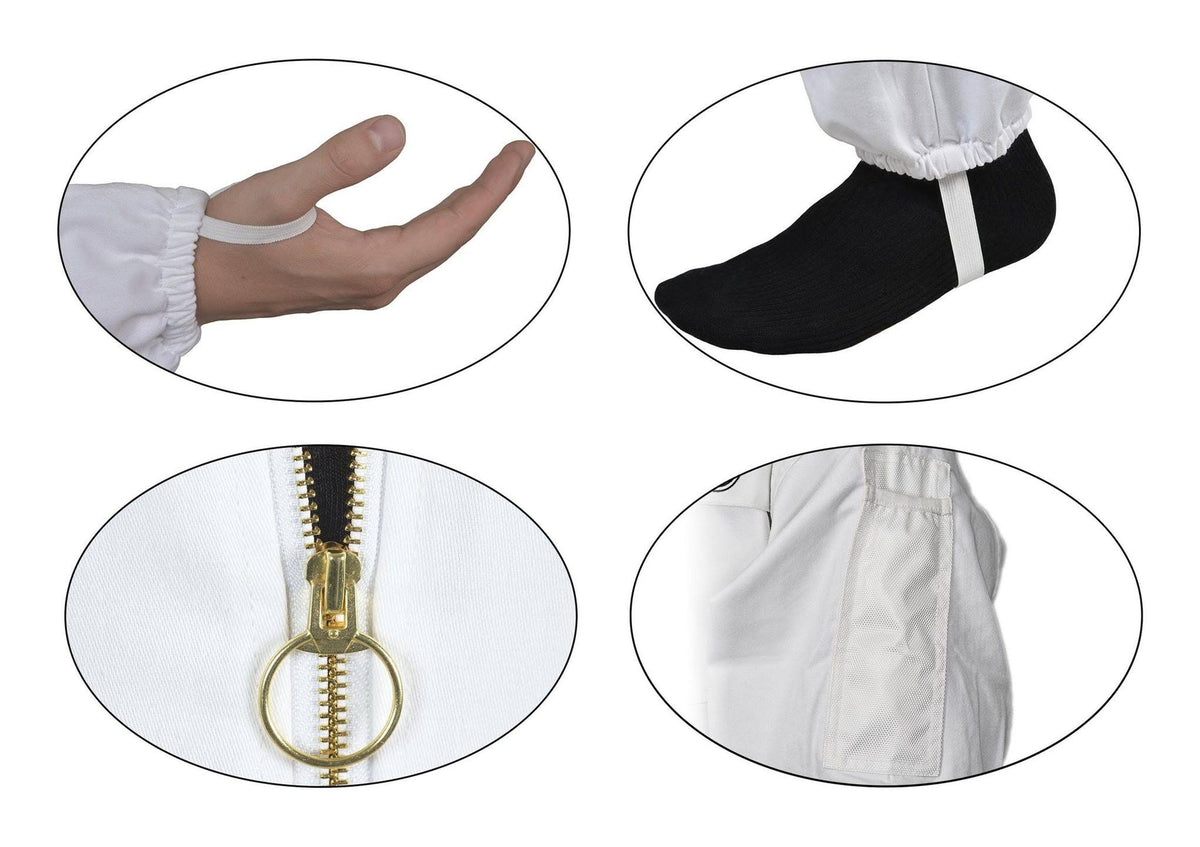 Polycotton Beekeeping Suit with Square Veil (xxx Large) G103309