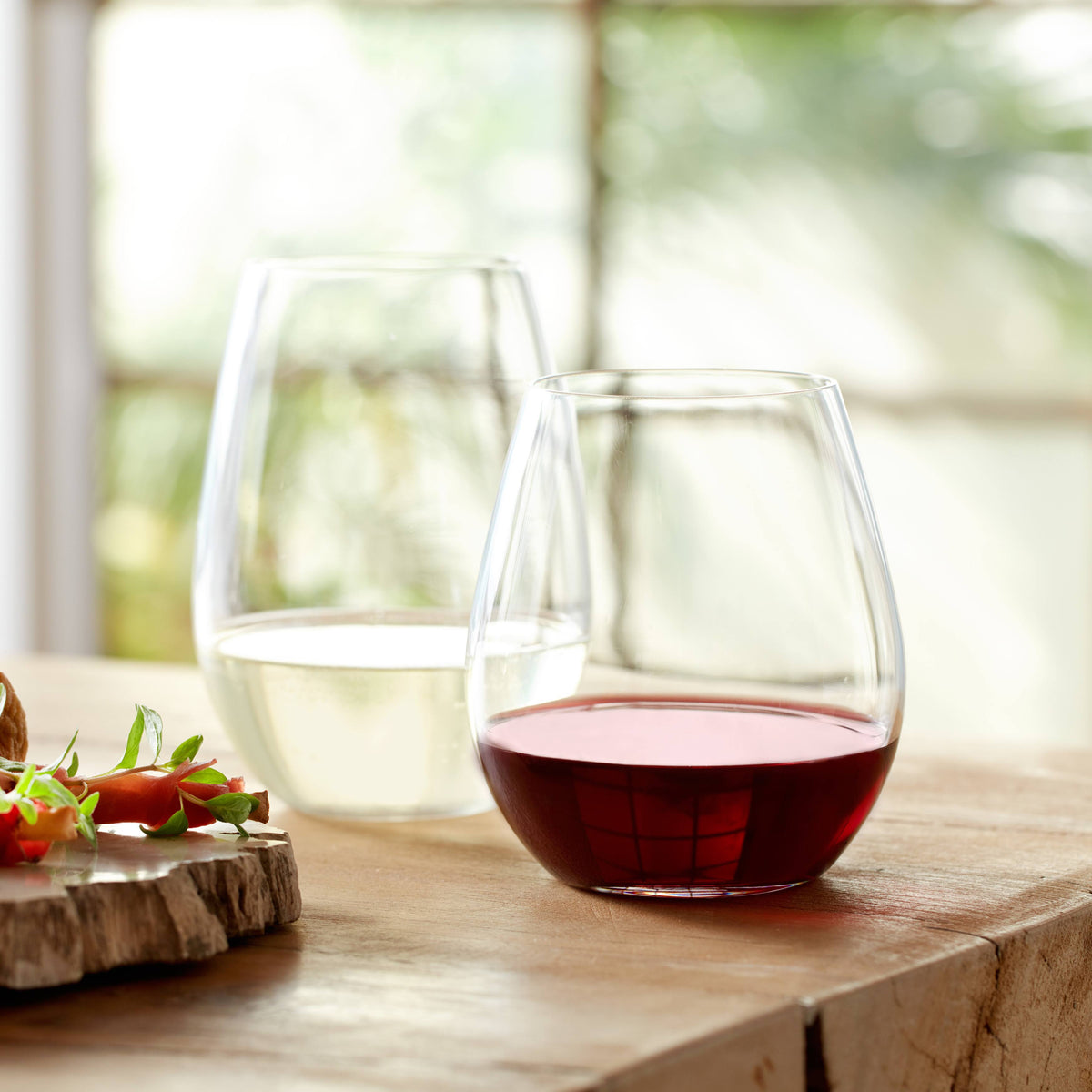 12-Piece Stemless Wine Glass Set Z453575