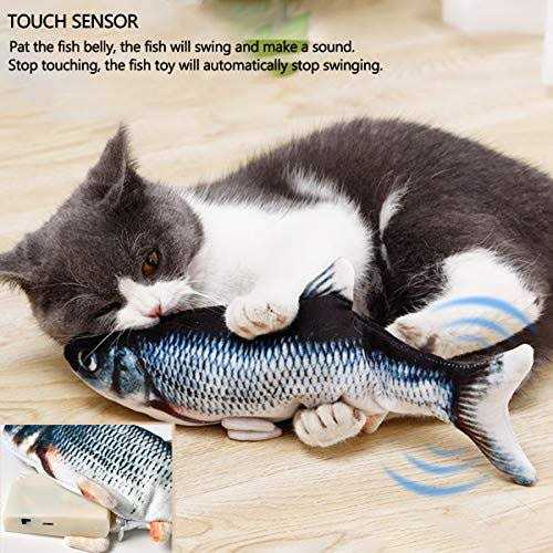 Electric Floppy Fish Cat Toy R5951