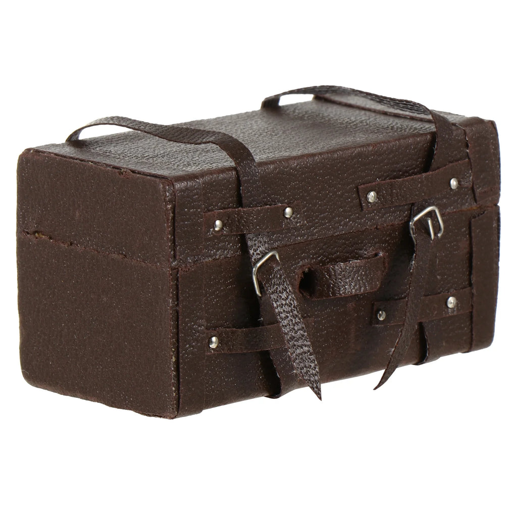 Miniature Wooden Dollhouse Trunk E1311
