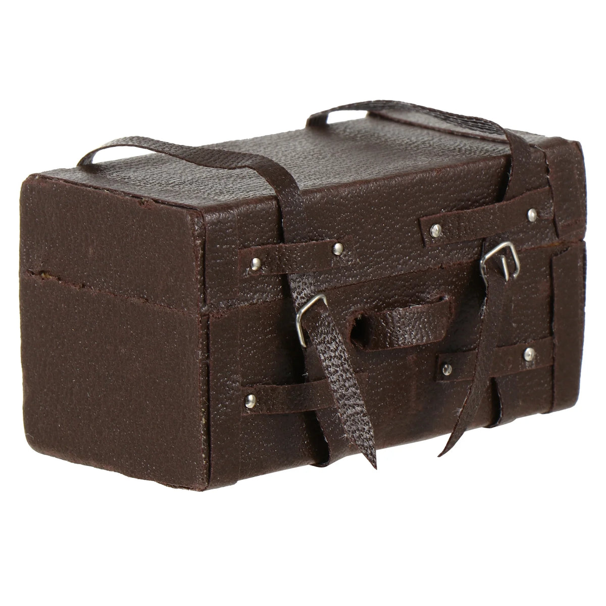 Miniature Wooden Dollhouse Trunk E1311