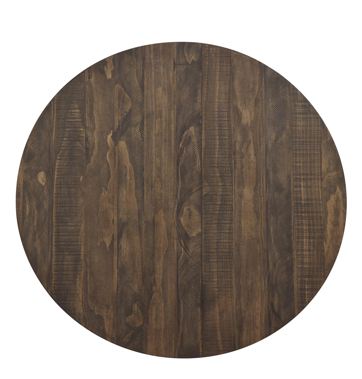 Brown Round 4-Seater Counter Height Table M684