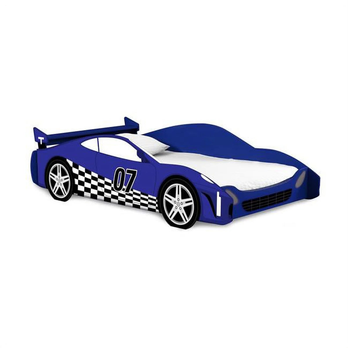 Blue Twin Bed D1112