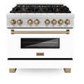 36 Dual Fuel Range Stainless Steel Y1559