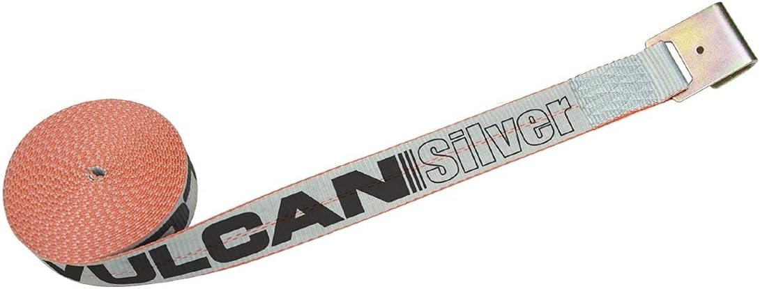 2 Inch x 27 Foot Winch Strap with Flat Hook, 4 Pack Q306
