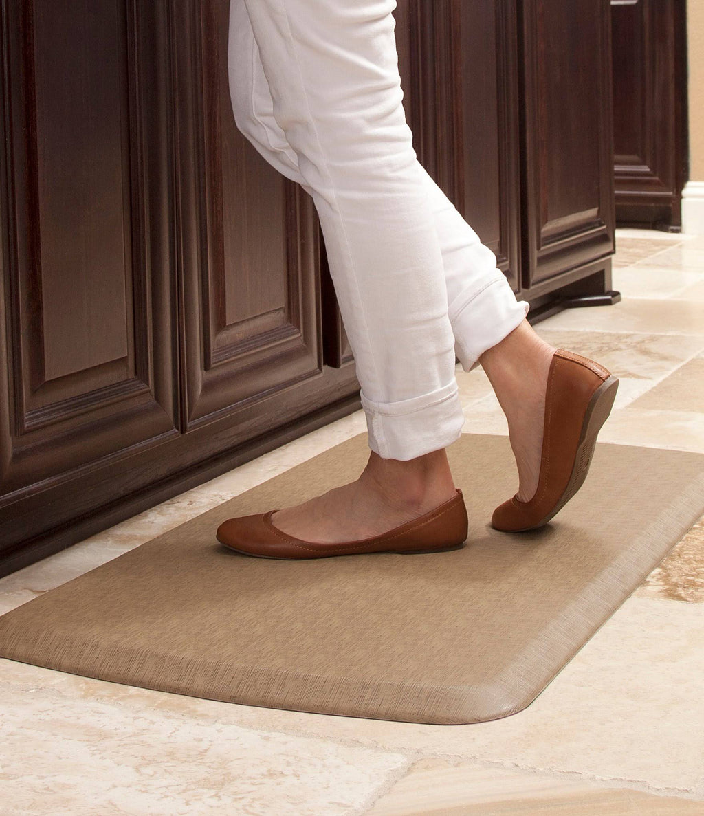 Linen Truffle Anti-Fatigue Kitchen Mat 20x48 K757045
