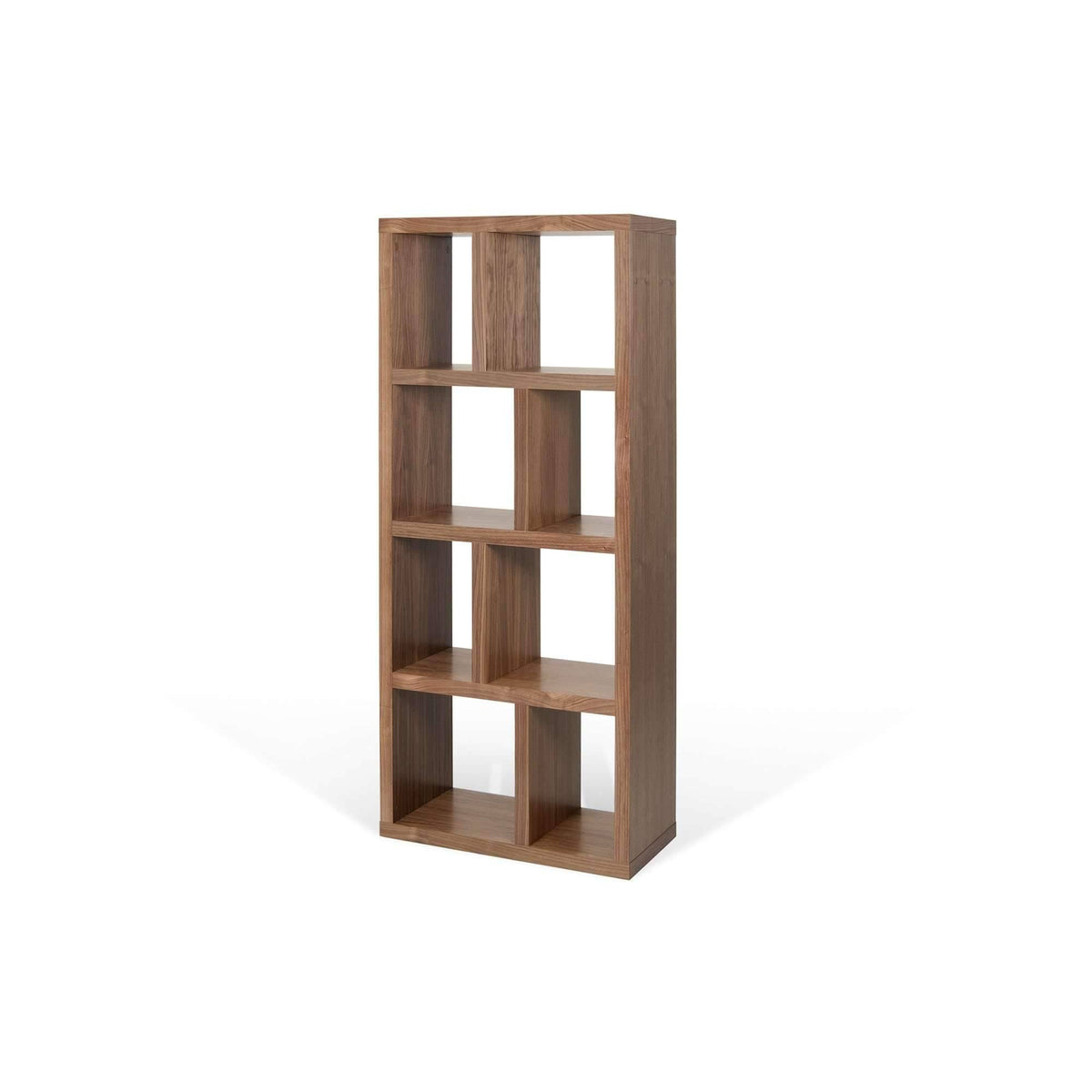 Walnut 4 Levels Bookcase Y42091