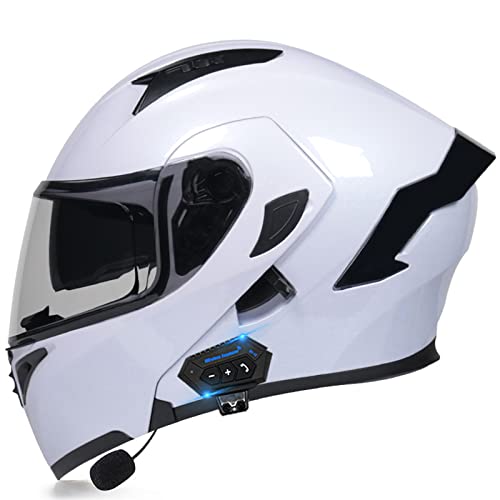 Dual Visors Flip up Modular Motorcycle Helmet S9674