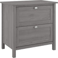 2 Drawer Lateral File Cabinet, Gray P654