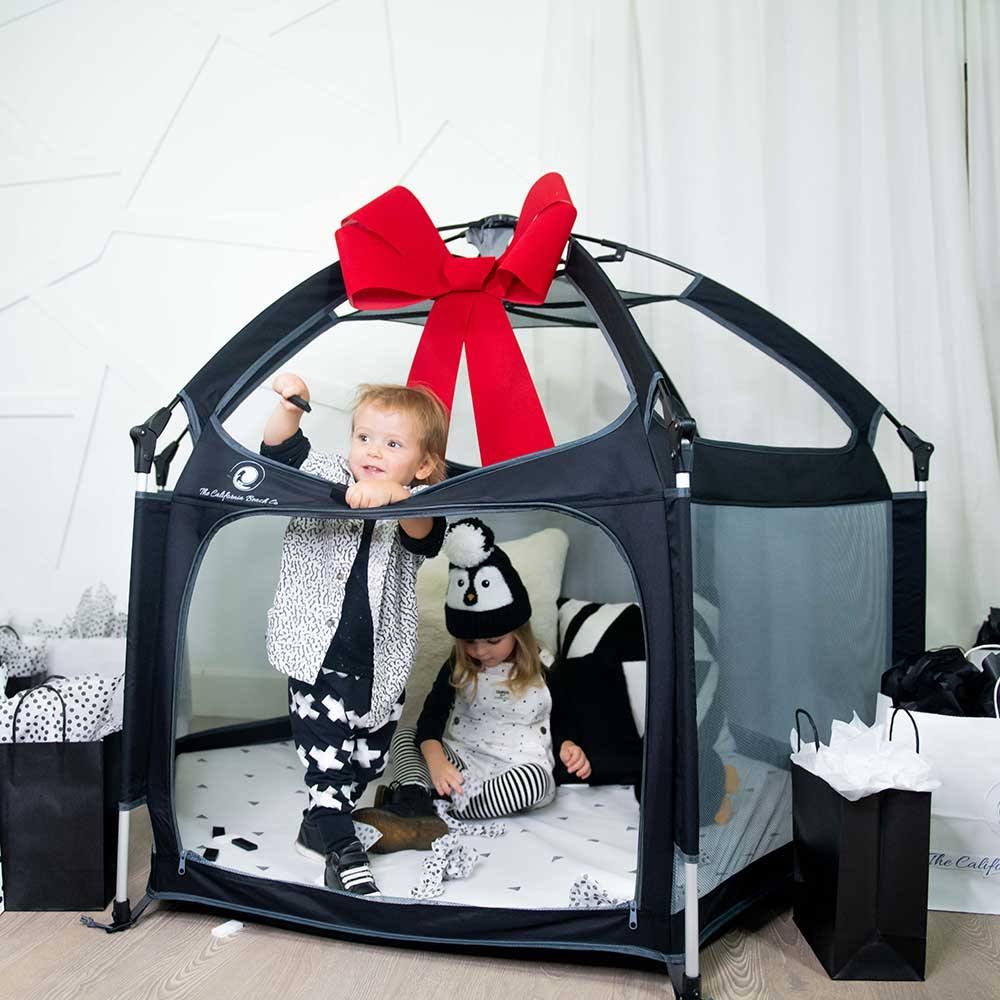 Pop-Up Kids Playpen Tent Midnight Black R8219