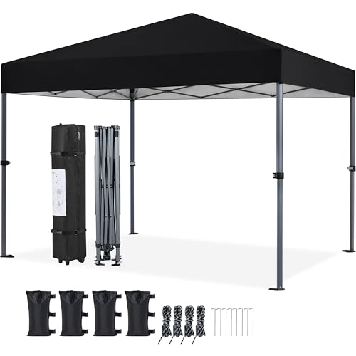10x10 Pop Up Canopy Tent with Wheeled Bag E295