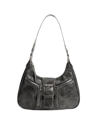 Hobo PU Leather Clutch Shoulder Bag V825739
