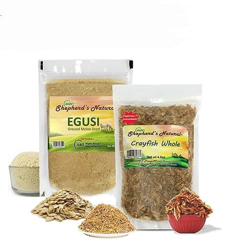 Natural Egusi and Crayfish Ground Combo M254501