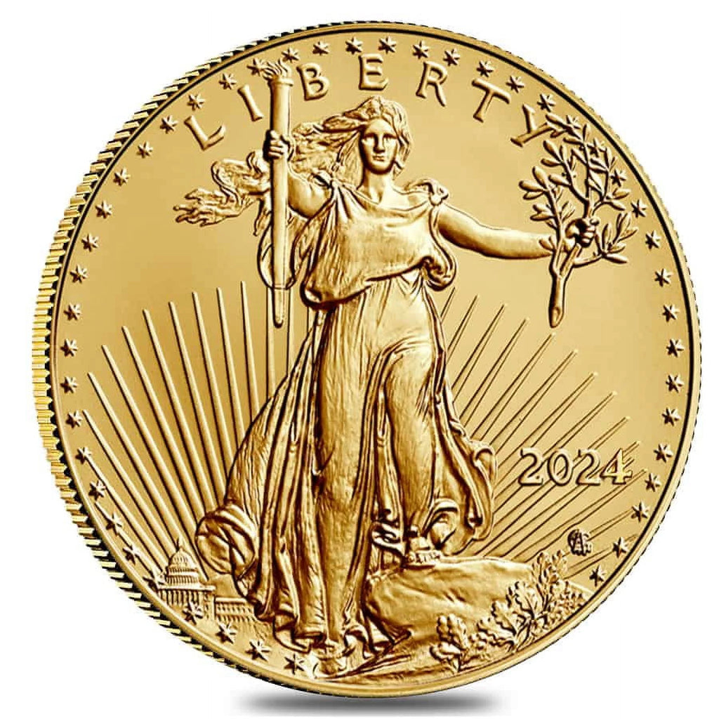 1/10 oz Gold American Eagle $5 Coin W82414