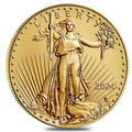 1/10 oz Gold American Eagle $5 Coin W82414