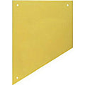 Bright Brass Anodized Aluminum Kick Plate Q4823