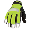 Lime Kevlar Lined Safety Glove X-Large A3544