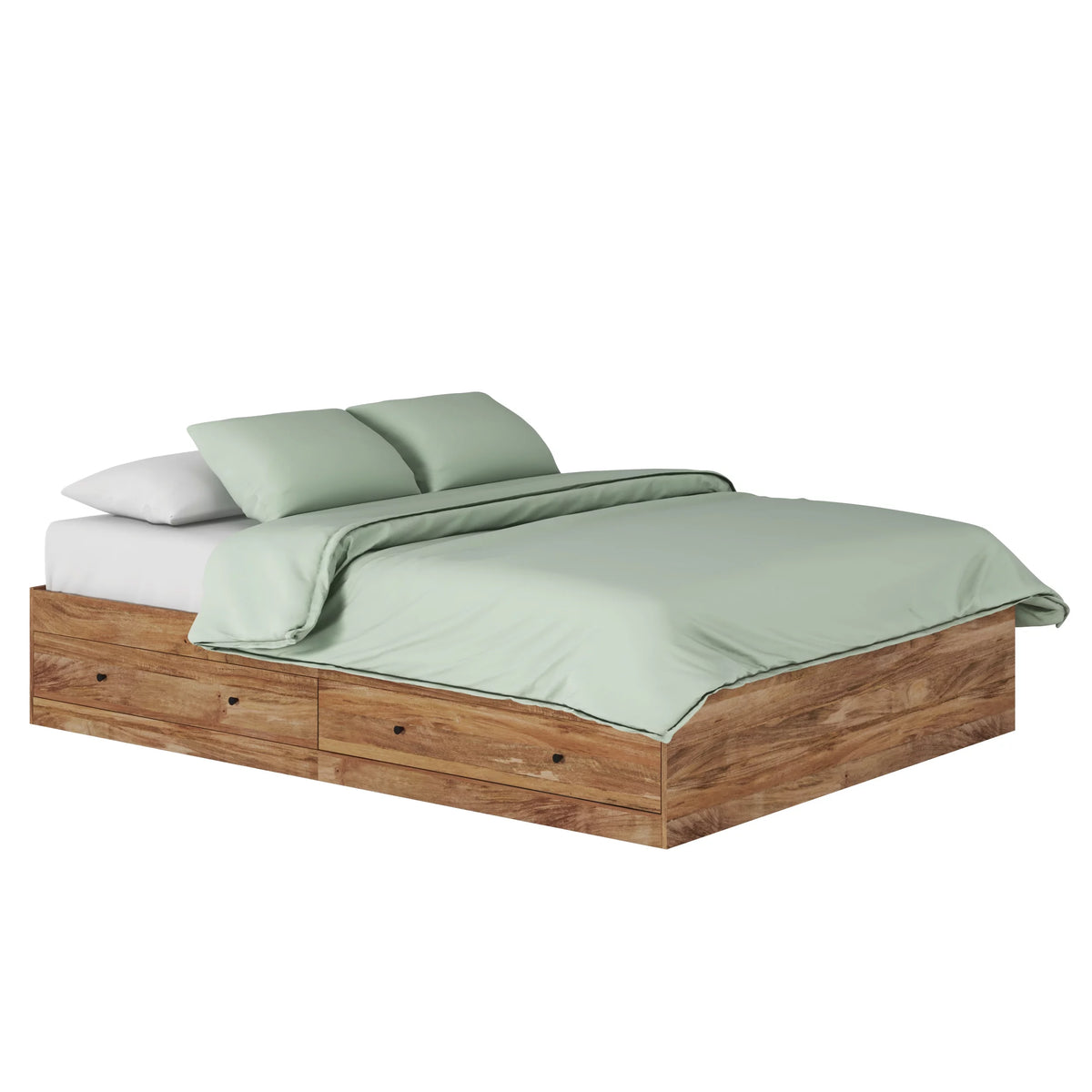 Queen Storage Platform Bed B118
