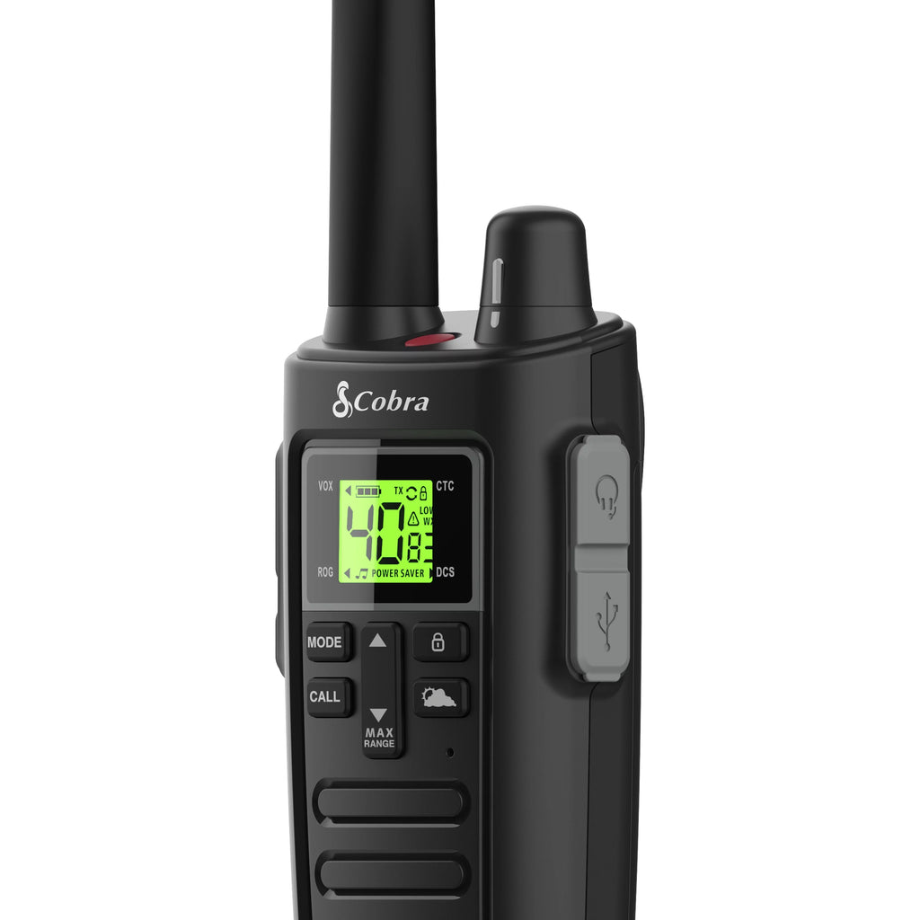 Two-Way Radios Pair Water Resistant Walkie Talkies 40 Channels D895