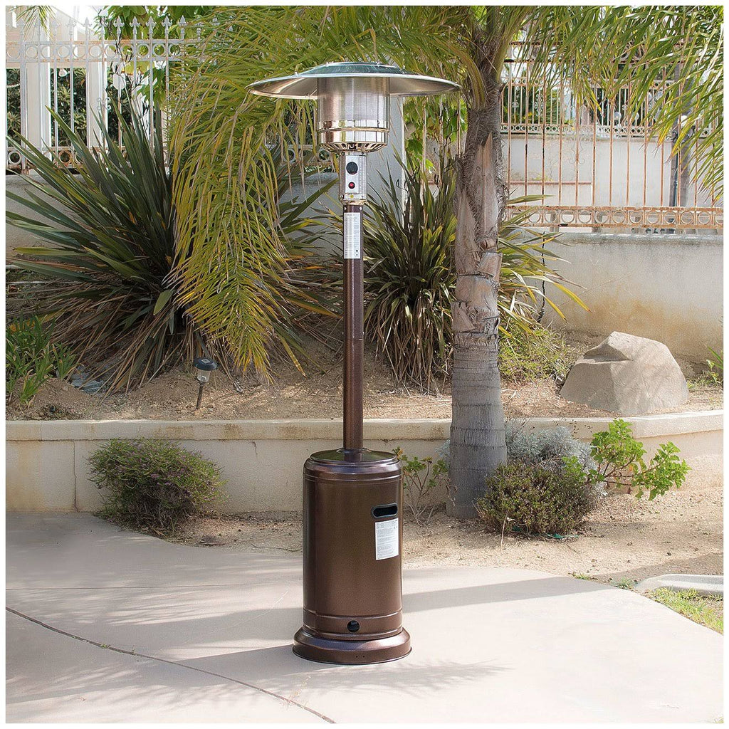 Hammered Bronze Propane Patio Heater V68632