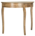 Oak Demilune Console B92235